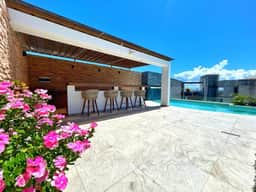 Comodo estudio playa centro - alberca - rooftop