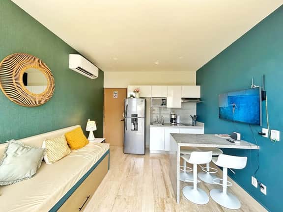 Moderno con rooftop, vista al mar cerca de la 5av