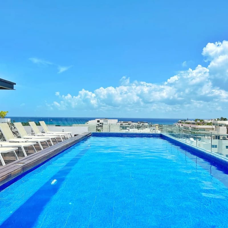 Cozy & modern, steps from 5th Ave & Mamitas Beach